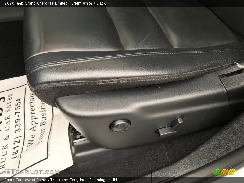 Bright White / Black 2020 Jeep Grand Cherokee Limited