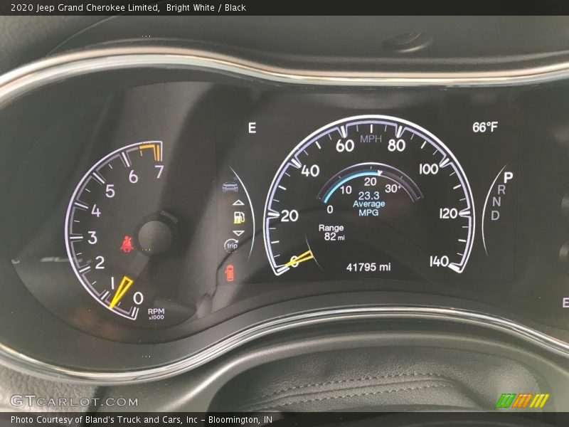 Bright White / Black 2020 Jeep Grand Cherokee Limited