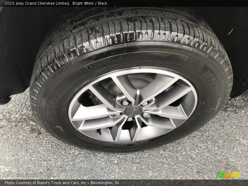 Bright White / Black 2020 Jeep Grand Cherokee Limited