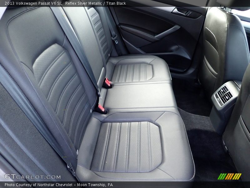 Rear Seat of 2013 Passat V6 SE