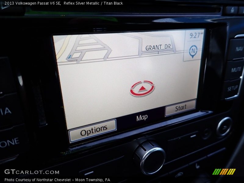 Reflex Silver Metallic / Titan Black 2013 Volkswagen Passat V6 SE