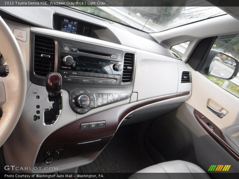 Predawn Gray Mica / Light Gray 2013 Toyota Sienna XLE