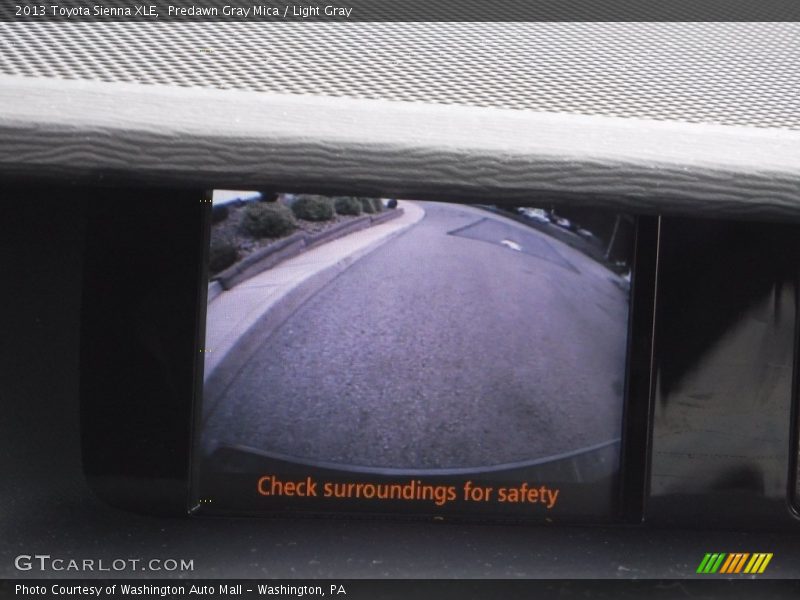Predawn Gray Mica / Light Gray 2013 Toyota Sienna XLE