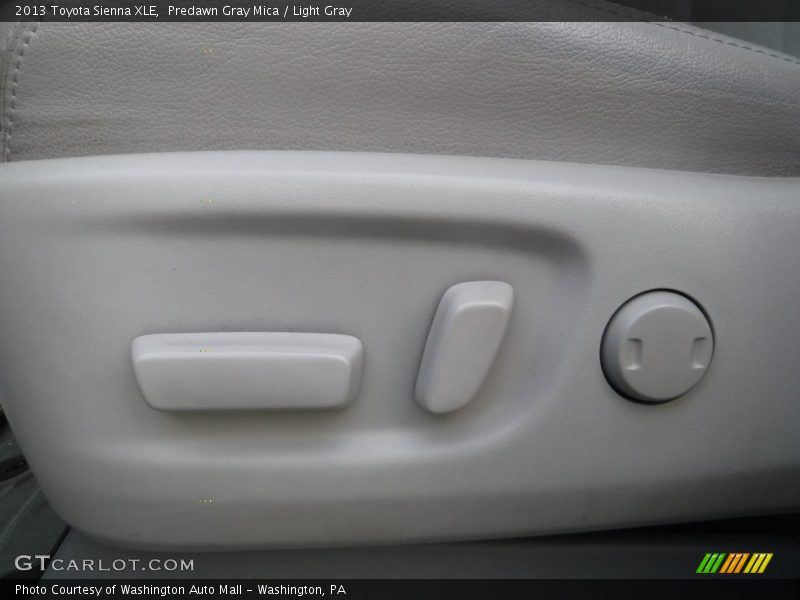 Predawn Gray Mica / Light Gray 2013 Toyota Sienna XLE