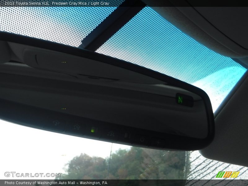 Predawn Gray Mica / Light Gray 2013 Toyota Sienna XLE