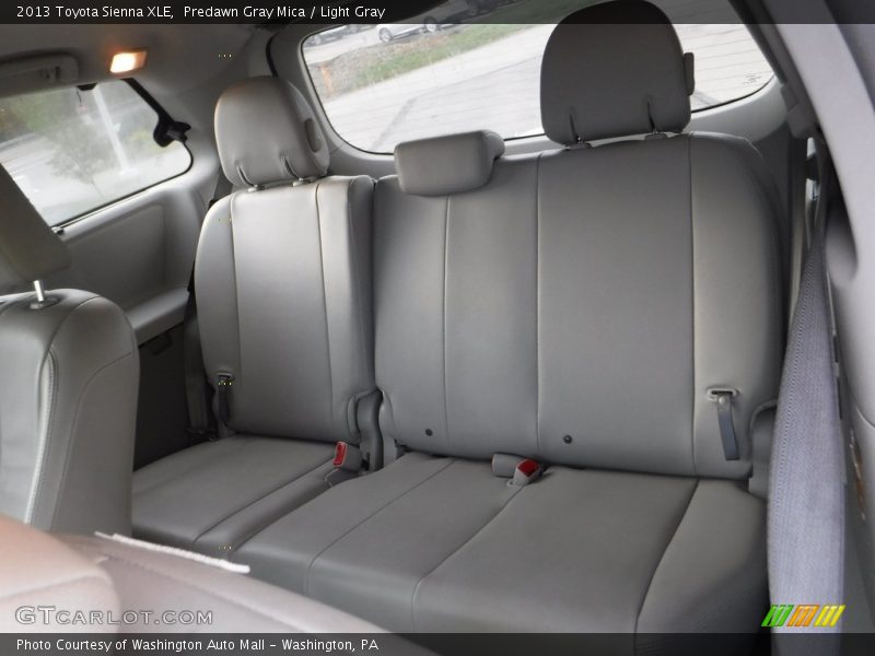 Predawn Gray Mica / Light Gray 2013 Toyota Sienna XLE