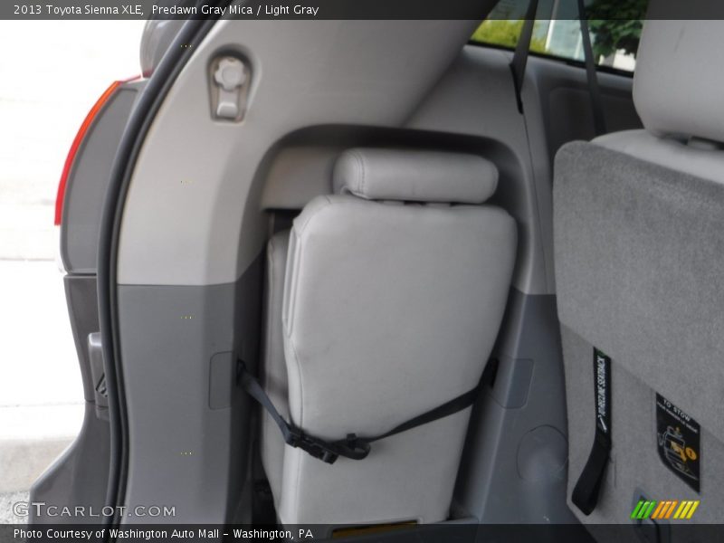 Predawn Gray Mica / Light Gray 2013 Toyota Sienna XLE