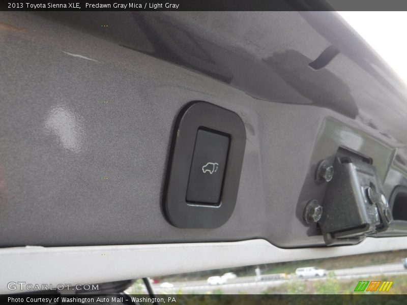 Predawn Gray Mica / Light Gray 2013 Toyota Sienna XLE