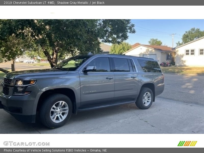 Shadow Gray Metallic / Jet Black 2019 Chevrolet Suburban LT 4WD