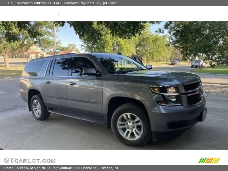 Shadow Gray Metallic / Jet Black 2019 Chevrolet Suburban LT 4WD