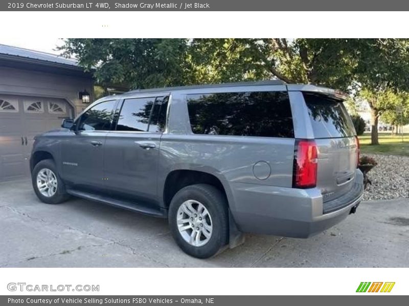 Shadow Gray Metallic / Jet Black 2019 Chevrolet Suburban LT 4WD