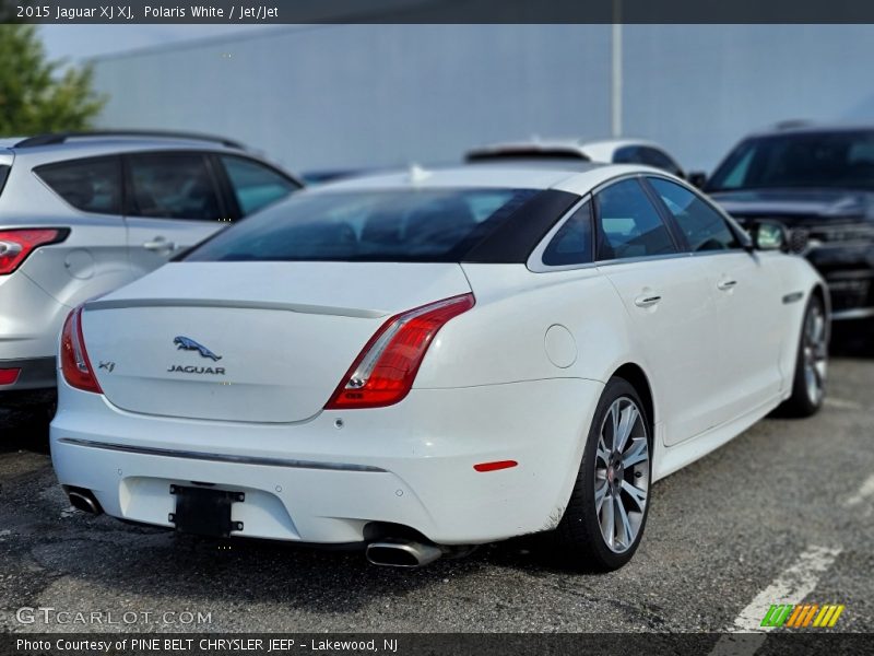 Polaris White / Jet/Jet 2015 Jaguar XJ XJ