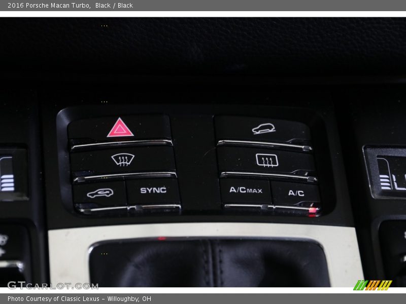 Black / Black 2016 Porsche Macan Turbo