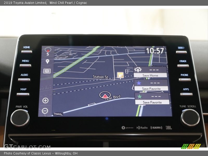Wind Chill Pearl / Cognac 2019 Toyota Avalon Limited