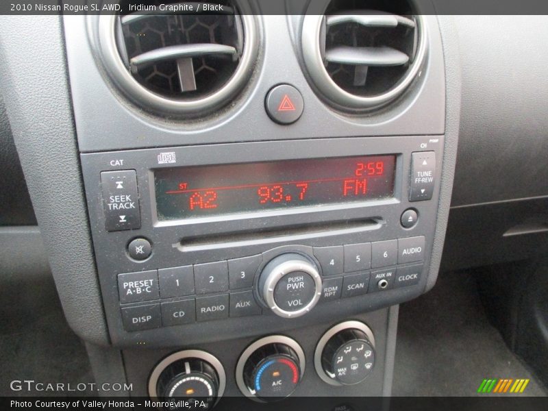 Iridium Graphite / Black 2010 Nissan Rogue SL AWD