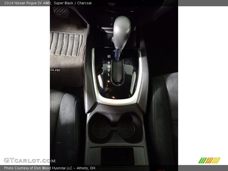 Super Black / Charcoal 2014 Nissan Rogue SV AWD