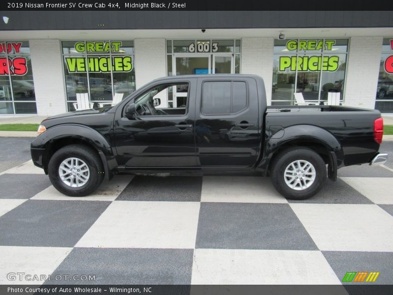 Midnight Black / Steel 2019 Nissan Frontier SV Crew Cab 4x4