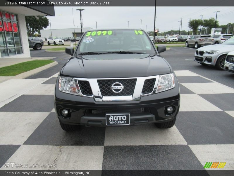 Midnight Black / Steel 2019 Nissan Frontier SV Crew Cab 4x4