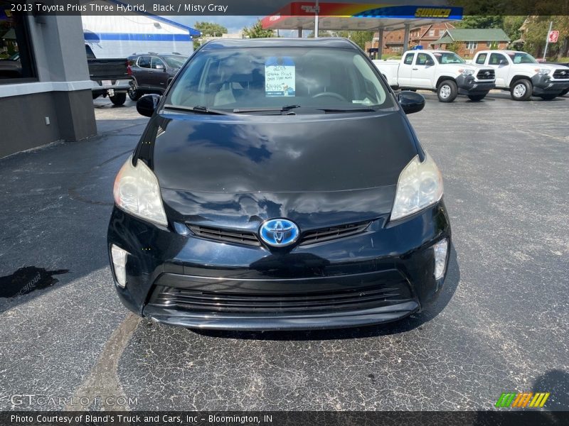 Black / Misty Gray 2013 Toyota Prius Three Hybrid
