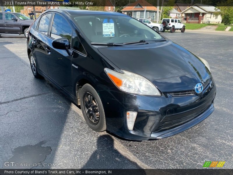 Black / Misty Gray 2013 Toyota Prius Three Hybrid
