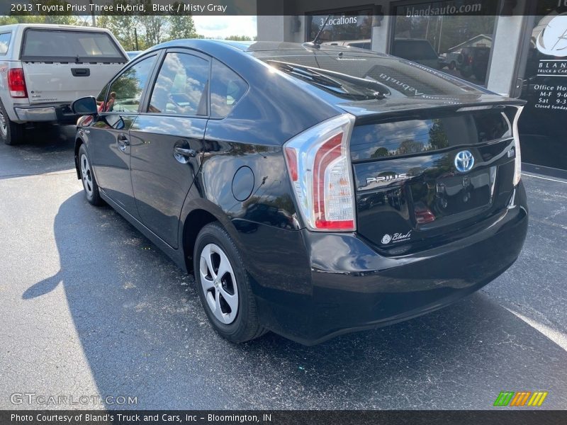 Black / Misty Gray 2013 Toyota Prius Three Hybrid