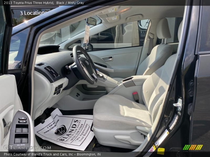 Black / Misty Gray 2013 Toyota Prius Three Hybrid