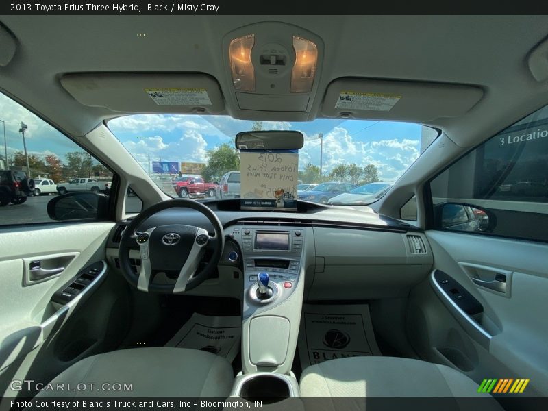 Black / Misty Gray 2013 Toyota Prius Three Hybrid