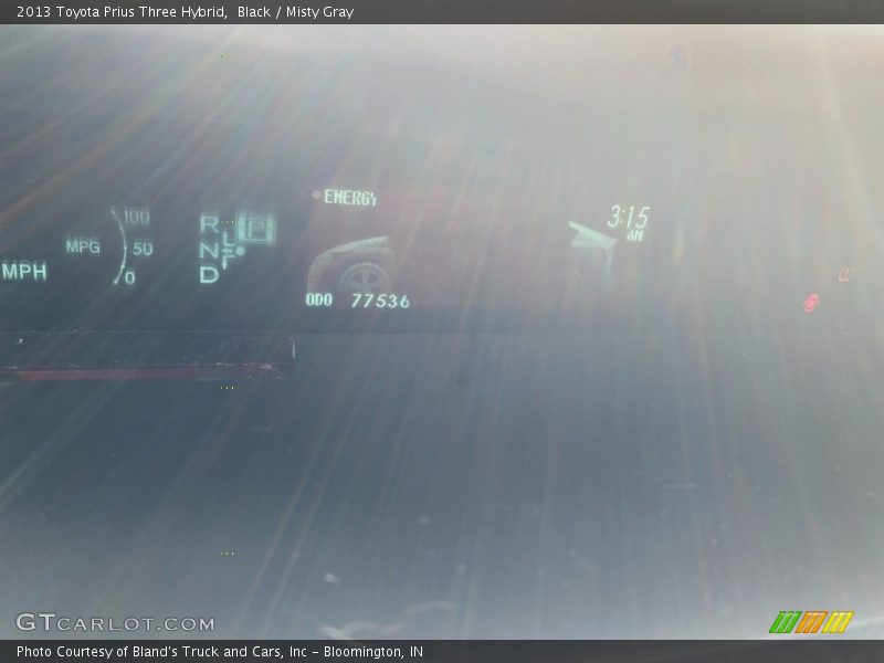 Black / Misty Gray 2013 Toyota Prius Three Hybrid