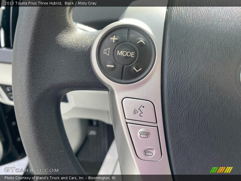 Black / Misty Gray 2013 Toyota Prius Three Hybrid