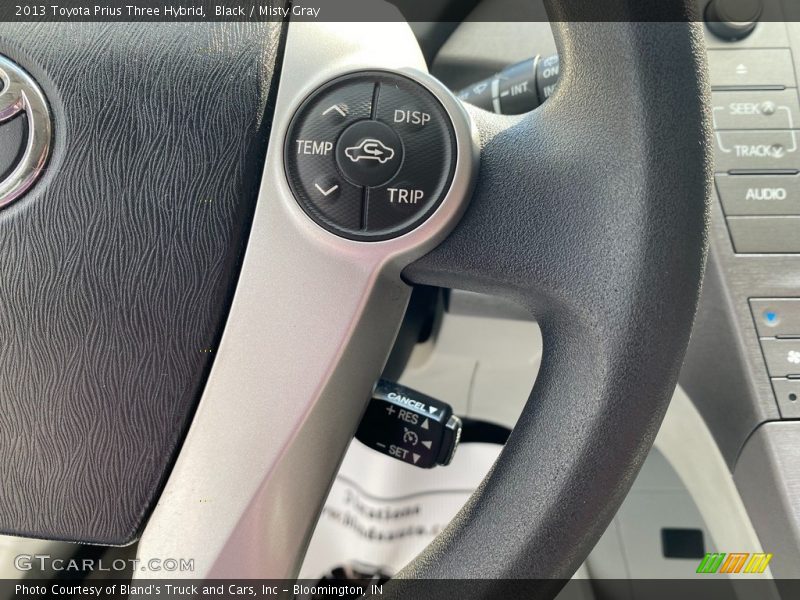 Black / Misty Gray 2013 Toyota Prius Three Hybrid