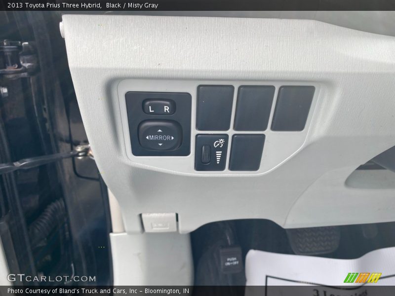Black / Misty Gray 2013 Toyota Prius Three Hybrid