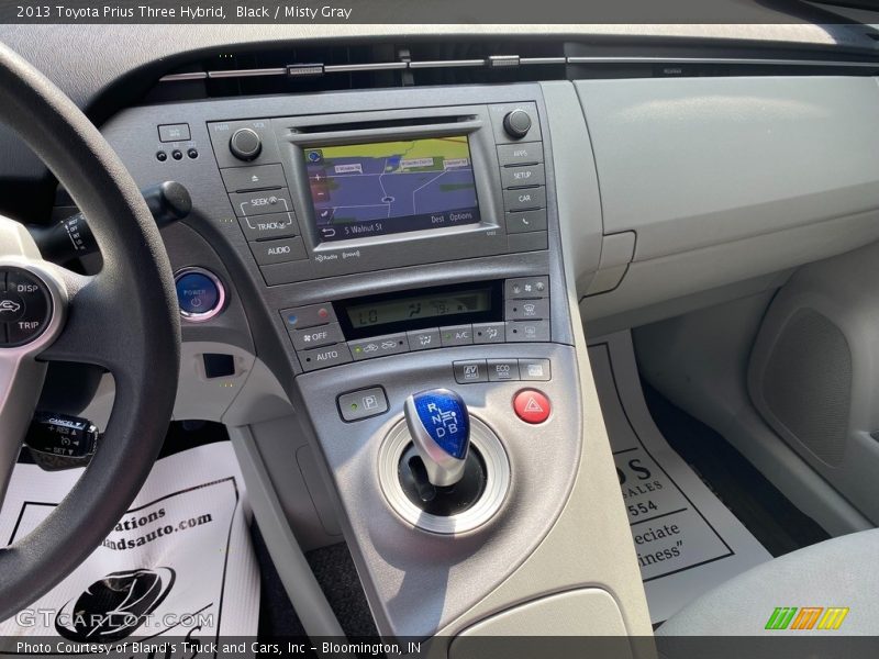 Black / Misty Gray 2013 Toyota Prius Three Hybrid