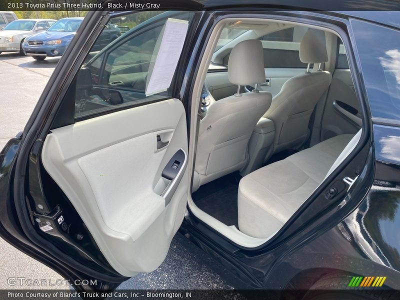 Black / Misty Gray 2013 Toyota Prius Three Hybrid