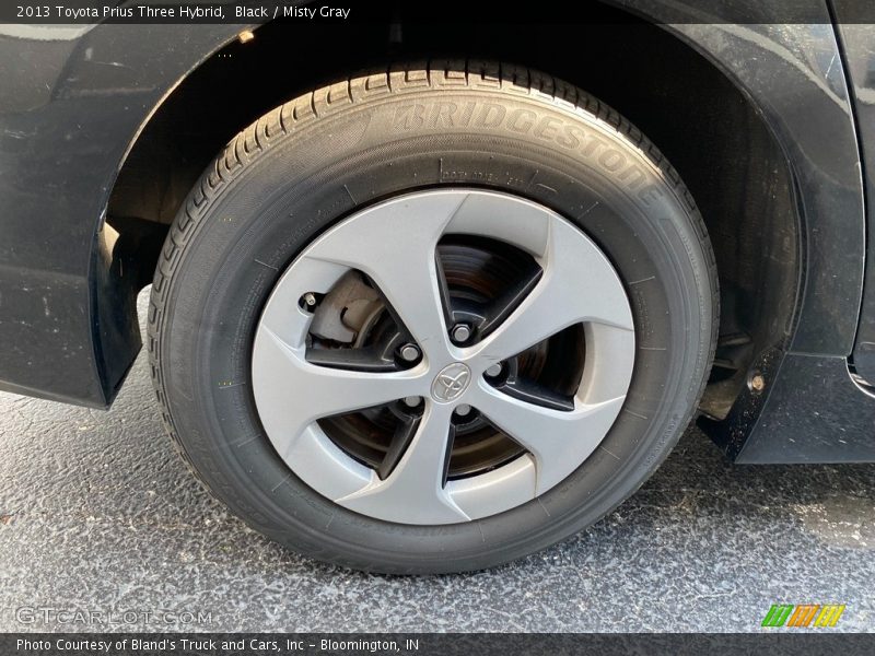Black / Misty Gray 2013 Toyota Prius Three Hybrid