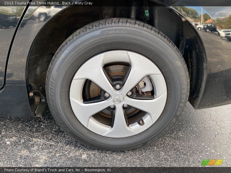 Black / Misty Gray 2013 Toyota Prius Three Hybrid