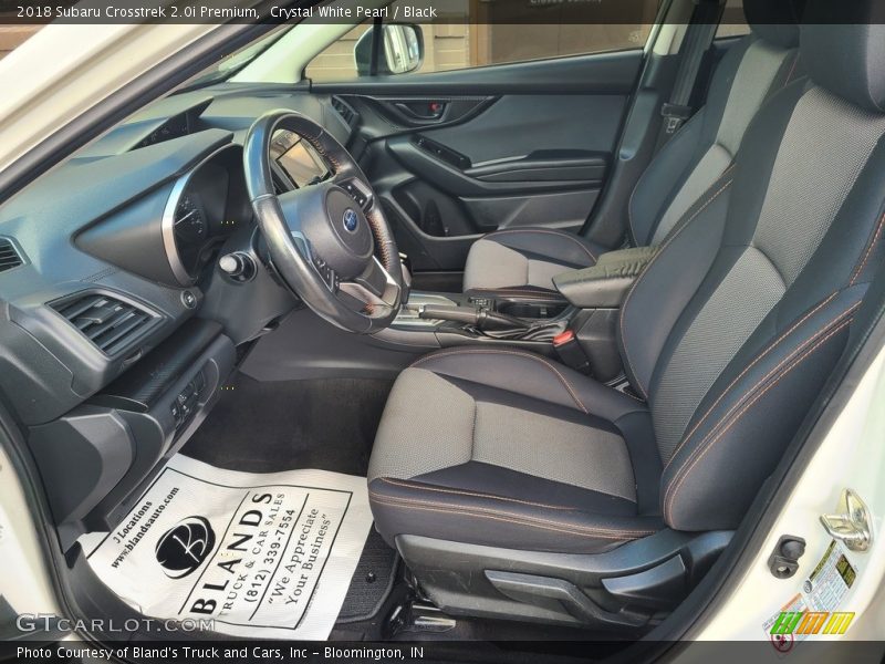 Crystal White Pearl / Black 2018 Subaru Crosstrek 2.0i Premium