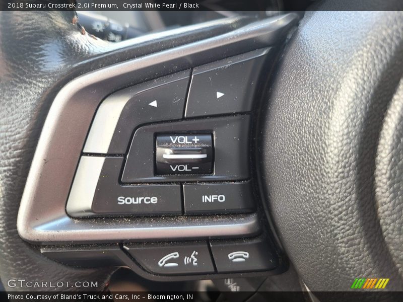 Crystal White Pearl / Black 2018 Subaru Crosstrek 2.0i Premium