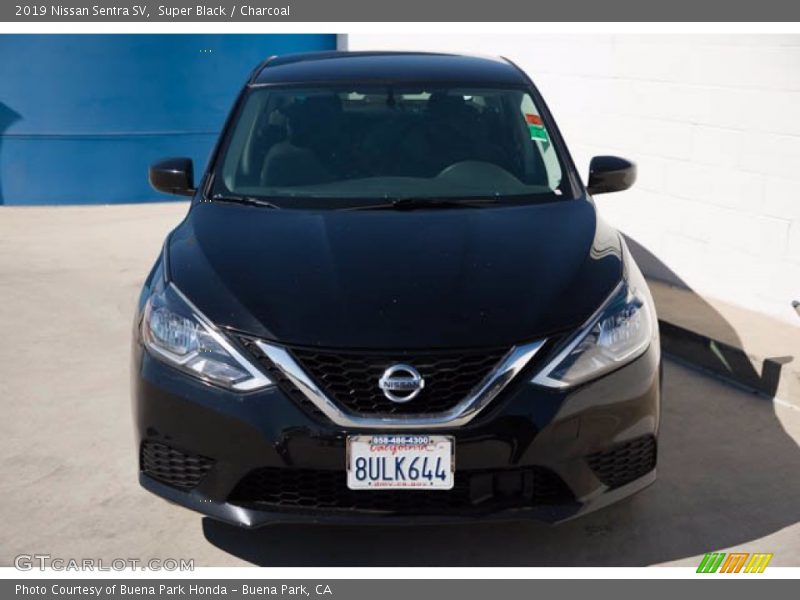 Super Black / Charcoal 2019 Nissan Sentra SV