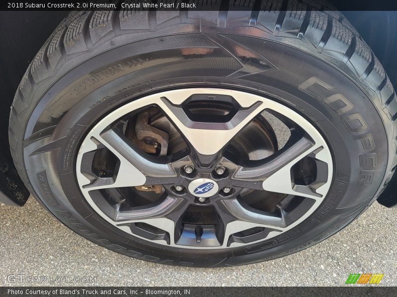 Crystal White Pearl / Black 2018 Subaru Crosstrek 2.0i Premium