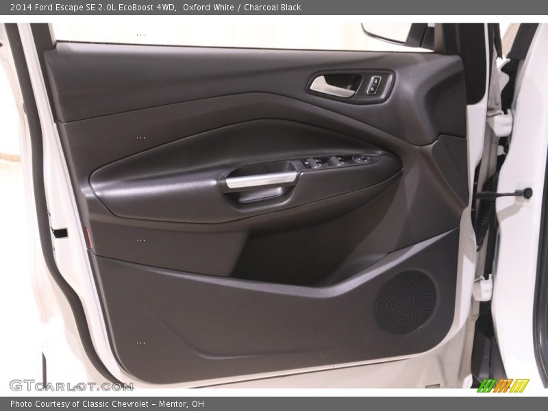 Oxford White / Charcoal Black 2014 Ford Escape SE 2.0L EcoBoost 4WD