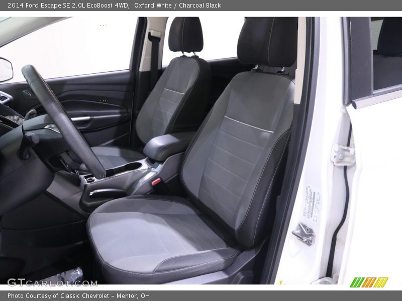 Oxford White / Charcoal Black 2014 Ford Escape SE 2.0L EcoBoost 4WD