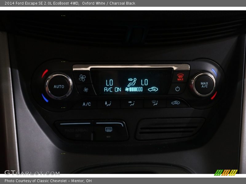 Oxford White / Charcoal Black 2014 Ford Escape SE 2.0L EcoBoost 4WD