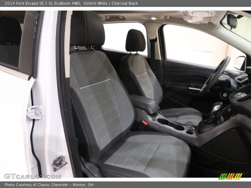 Oxford White / Charcoal Black 2014 Ford Escape SE 2.0L EcoBoost 4WD