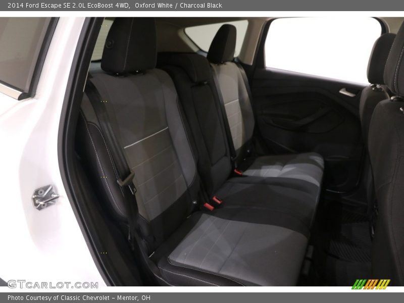 Oxford White / Charcoal Black 2014 Ford Escape SE 2.0L EcoBoost 4WD
