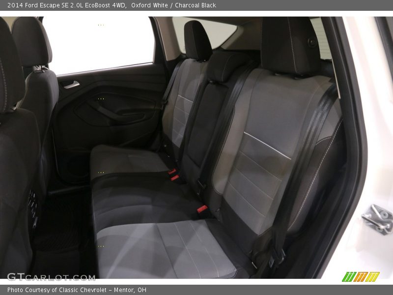 Oxford White / Charcoal Black 2014 Ford Escape SE 2.0L EcoBoost 4WD
