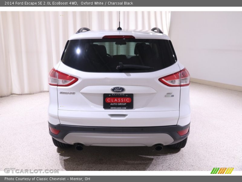 Oxford White / Charcoal Black 2014 Ford Escape SE 2.0L EcoBoost 4WD