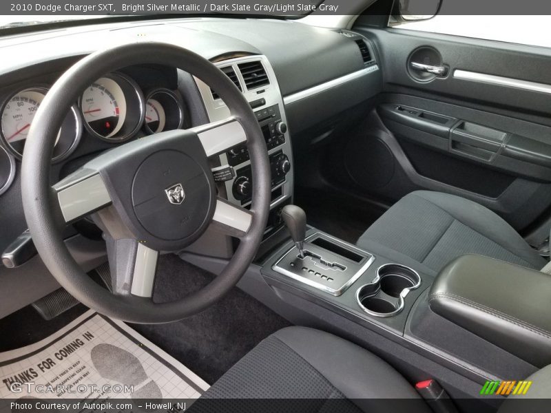 Bright Silver Metallic / Dark Slate Gray/Light Slate Gray 2010 Dodge Charger SXT