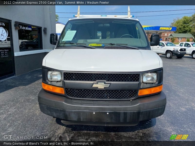 Summit White / Medium Pewter 2012 Chevrolet Express 2500 Cargo Van