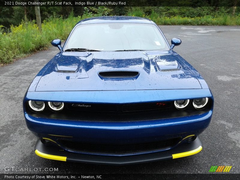 Indigo Blue / Black/Ruby Red 2021 Dodge Challenger R/T Scat Pack