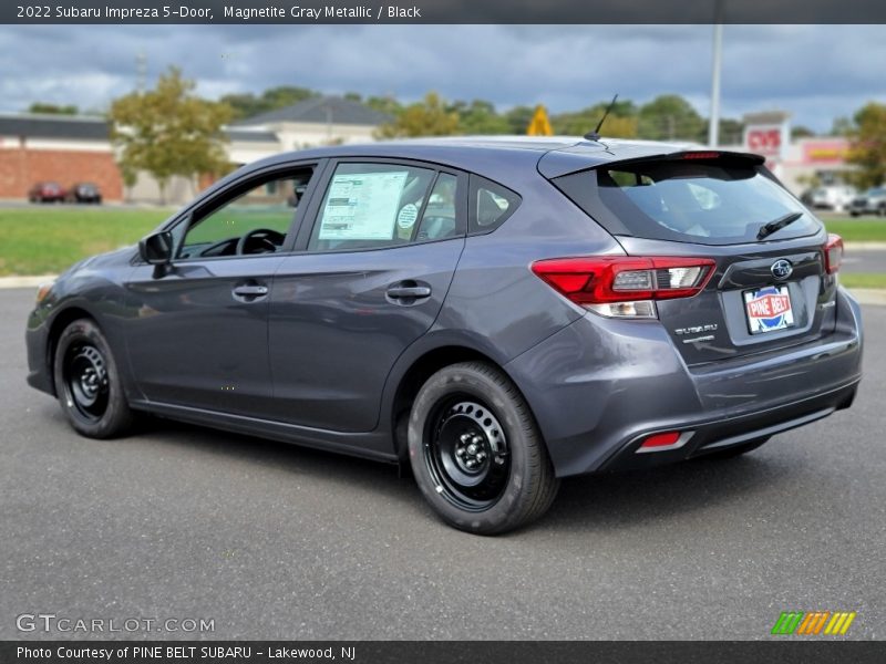 Magnetite Gray Metallic / Black 2022 Subaru Impreza 5-Door